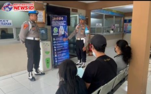 Sipropam Polres Gianyar Sosialisasi Aplikasi WhatsApp Yanduan Divpropam Polri