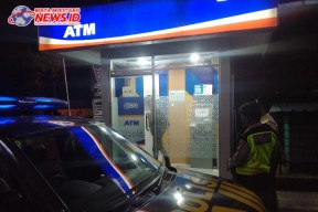 Ciptakan Siskamtibmas Aman dan Kondusif, Polsek Abiansemal Sambangi Satpam Bank BRI 