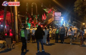 Beri Rasa Aman, Patroli Biru Polsek Abiansemal Amankan Kegiatan Masyarakat 