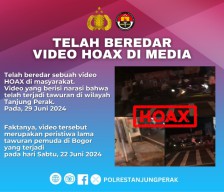 Beredar Video Tawuran Korban Dibacok, Polres Pelabuhan Tanjung Perak Pastikan Hoax, Kejadian di Bogor