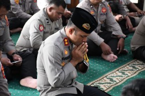 Untuk Harkamtibmas Polres Madiun Kota Gelar Istighozah Jelang 1 Suro
