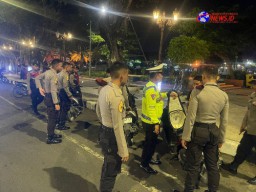 Jelang Suroan, Polres Lamongan Optimalkan Patroli Cipta Kondisi