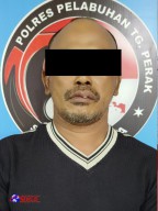 Polres Pelabuhan Tanjung Perak Berhasil Amankan Seorang Cleaning Service Edarkan Narkotika Jenis Sabu