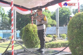 Polres Bondowoso Adakan Giat Apel Gelar Pasukan Ops Patuh Semeru 2024