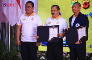 Polri Gelar Kejuaraan Internasional Open Indoor Skydiving Kapolri Cup 2024
