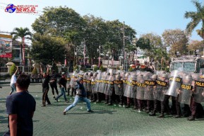 Polres Malang Gelar Simulasi Sispamkota Pengamanan Pilkada 2024