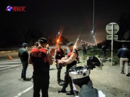 Polres Bangkalan Lakukan Razia Puluhan Pemancing di Tepi Jembatan Suramadu