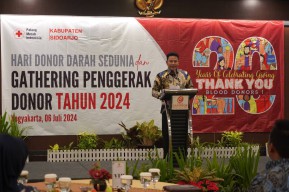 Beri Penghargaan Pendonor Darah, Plt Bupati Subandi: Donor Darah Itu Gaya Hidup Penyelamat Sesama