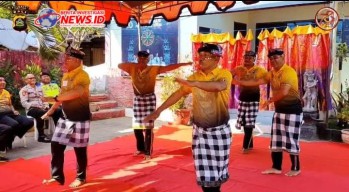Semarakkan Hari Bhayangkara, Polsek Densel Gelar Lomba Pentas Seni Tari
