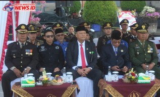 Ikuti Upacara Peringatan Hari Bhayangkara ke 78 di Puspem Badung