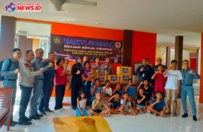 Bhakti Sosial Serdik Sespimmen Polri ke Yayasan Bali Kids Abianbase 