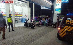 Cegah TGK, Patroli Biru Sambangi Gerai ATM dan Pertokoan Modern