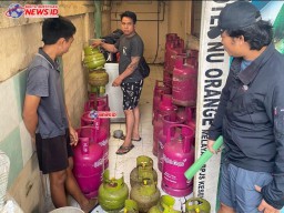 Tim Subdit IV Ditreskrimsus Polda Bali Ungkap Penyalahgunaan Gas Subsidi
