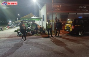Patroli Biru Sambangi Pasar Pagi, Beri Rasa Aman Masyarakat Transaksi