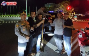 Patroli Skala Besar Halau Trekan Liar dan Tindak Motor Modifikasi 