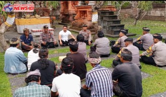 Bahas Isu Keamanan di Pura Luhur Dalem Muter Jagad Kesiman