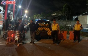 Antisipasi Kantong Parkir, Patroli Biru Sambangi Kegiatan Turnamen Bola Voli
