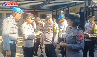 Jam Pimpinan, Kapolsek Ingatkan: Personil Jangan Terlibat Judi Online