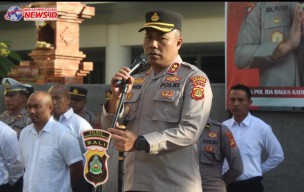 Kapolres Bandara Ngurah Rai Sampaikan Beberapa Penekanan Kadiv Propam Polri 
