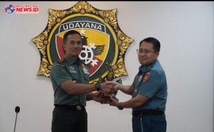 Tim Inspektorat Jenderal TNI Audit Kodam Udayana 