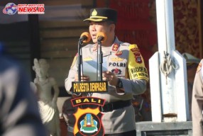 Polresta Denpasar Gelar Pasukan Kesiapan Operasi Patuh Agung 2024 
