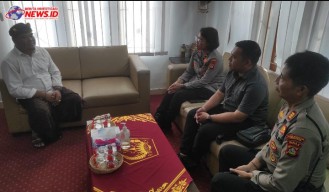 Anjang Silaturahmi dan Perkenalan Diri Kapolsek Denbar Temui Tokoh Masyarakat