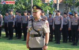 Gelar Upacara Penyerahan Jabatan Wakapolresta kepada Kapolresta Denpasar