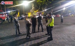 Sinergisitas Tiga Pilar Kecamatan Abiansemal, Berikan Pengamanan pada Sangeh Festival 