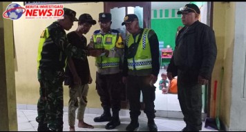 Kolaboratif Tiga Pilar, Polsek Denbar Ikut Mendata Penduduk Pendatang 