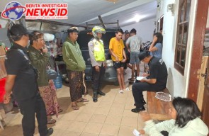 Antisipasi Kriminalitas Polsek Abiansemal Tingkatkan Sidak Data Duktang