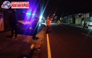Blue Light Patrol Polsek Mengwi Susuri Jalur Desa Baha