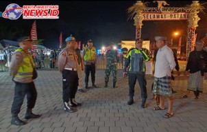 Polsek Mengwi Amankan Kegiatan Pembukaan Kuwum Festival