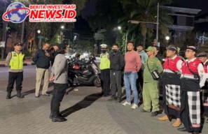 Utamakan Stabilitas Kamtibmas, Kapolsek Denbar Pimpin Apel Atensi Malam Minggu