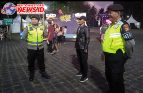 Beri Kenyamanan Masyarakat, Polsek Abiansemal Atensi Penutupan Sangeh Festival