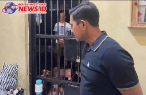 Sidak Rutan Polsek Kuta Utara Kapolres Badung AKBP Teguh Beri Motivasi Petugas Jaga Tahanan