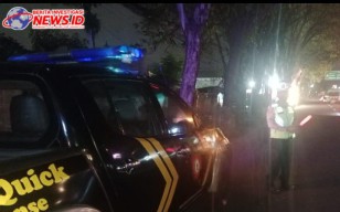 Rutin Gelar BLP Polsek Denbar Fokus Jaga Keamanan Malam Hari