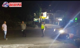 Polsek Abiansemal Intensifkan Blue Light Patrol Jalur Rawan 
