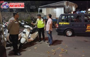 Antisipasi Parkiran, Patroli Biru Sambangi Kegiatan Turnamen Bola Voli