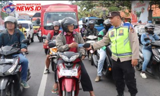 Ops Patuh Agung 2024 Polresta: Tegur Puluhan Pengendara