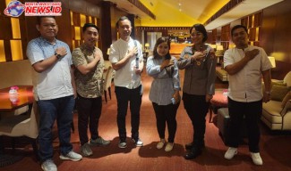 Kunker ke Level 21 Mall, Kapolsek Denbar Jalin Silaturahmi Bangun Kemitraan