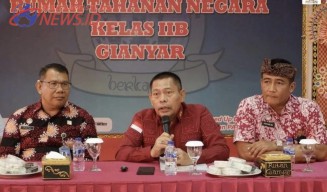 Kadivpas Bali Dampingi Kunker Diryantah Lola Baran ke Rutan Gianyar 
