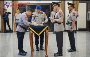 Irjen Pol Daniel Adityajaya Resmi Terima Tongkat Komando Kapolda Bali