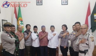 Kunjungan Kerja ke Toga, Kapolsek Denbar Sambangi Sekretariat LDII Denpasar