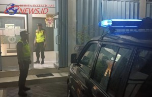 Tiadakan Kejahatan Perbankan, Blue Light Patrol Polsek Abiansemal Sambangi BPD Mambal
