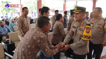 Kapolres Nganjuk Gelar Program Jum’at Curhat, Upaya Pupuk Sinergisitas Jelang Pilkada Serentak 2024