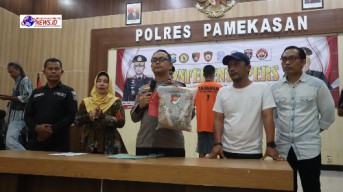 Polres Pamekasan Berhasil Amankan Pelaku Pencabulan Anak di Bawah Umur