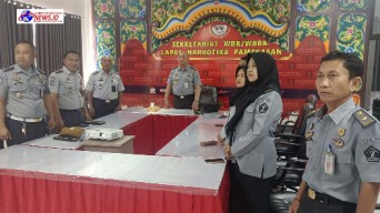 Tingkatkan Kompetensi Petugas, Lapas Narkotika Kelas IIA Pamekasan Kanwil Kemenkumham Jatim ikutin Webinar Series