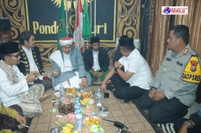 Polres Gresik Siagakan Personel Gabungan Pengamanan Haul Mbah Zainal Abidin