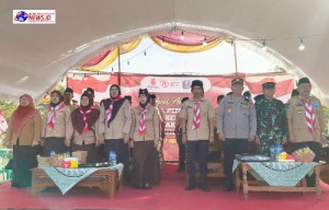 Cabdindik Provinsi Jatim Wilayah Sampang Gelar Apel Akbar Pramuka