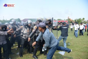 Polres Madiun Kota Gelar Simulasi Pastikan Kesiapan Pengamanan Pilkada Serentak 2024